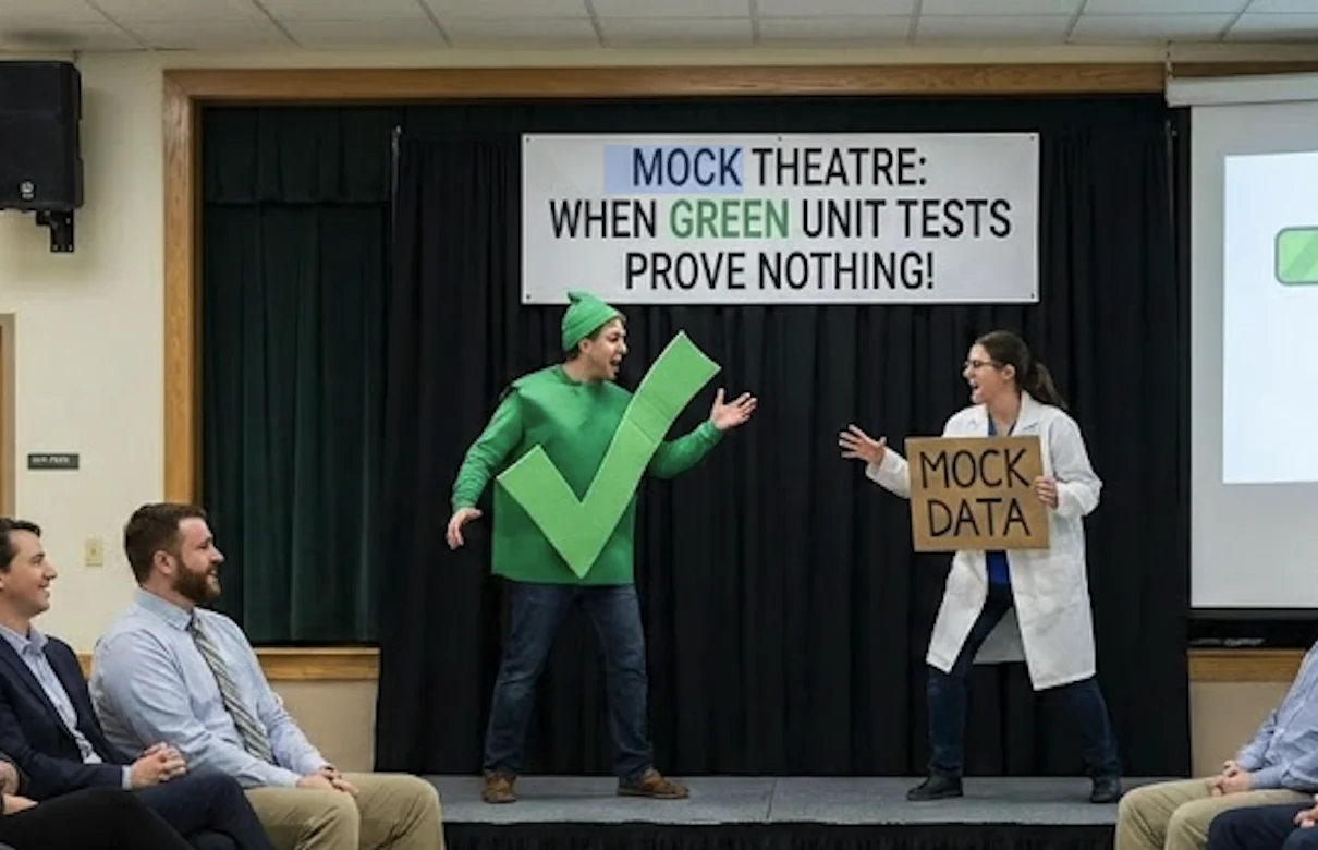 Poster image for When green tests mean nothing (Chicago vs London unit testing)