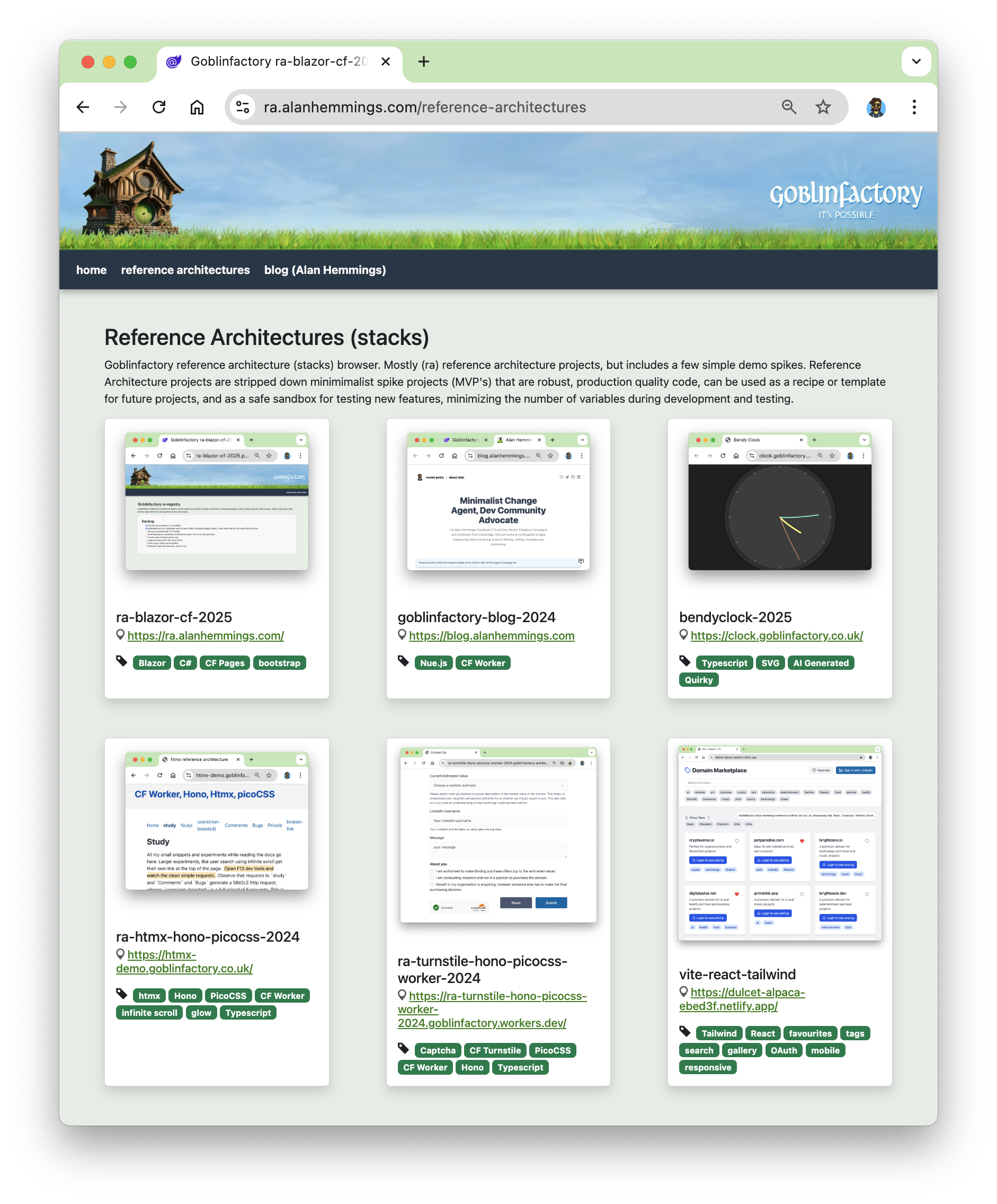 Poster image for Reference Architecture Browser