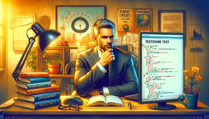 Poster image for My reaction to being asked to complete a TestDome test (.NET C# contractor)